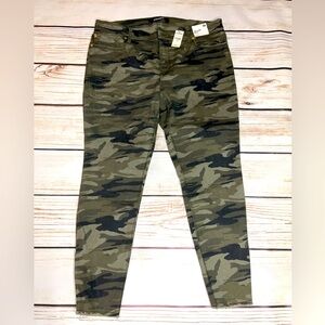 Express Camo Ankle Legging Mid Rise